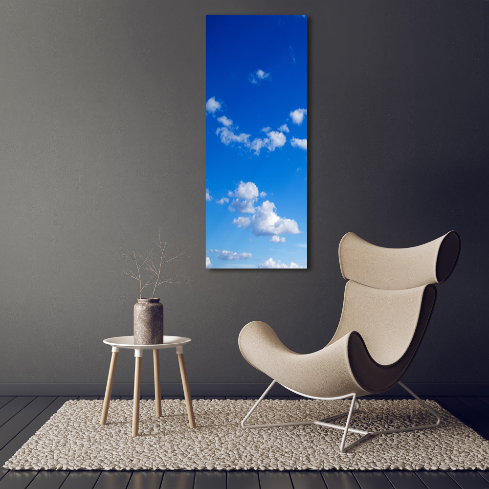 Canvas wall art Clouds in the sky