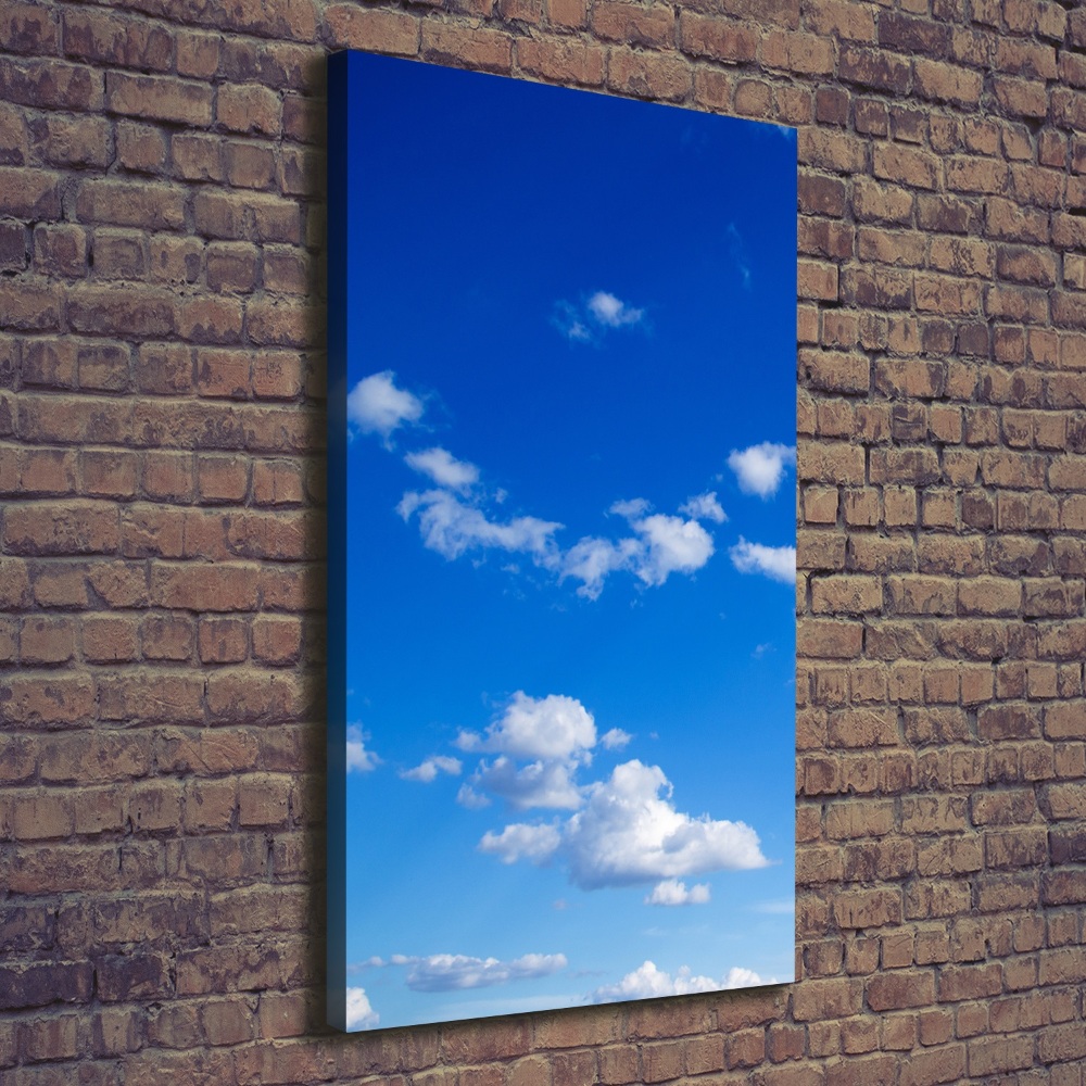 Canvas wall art Clouds in the sky