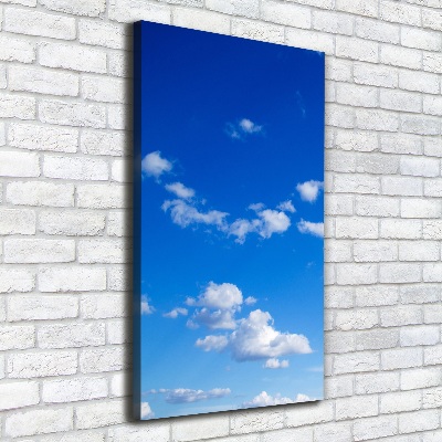 Canvas wall art Clouds in the sky