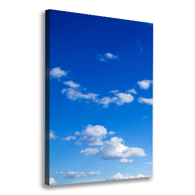 Canvas wall art Clouds in the sky