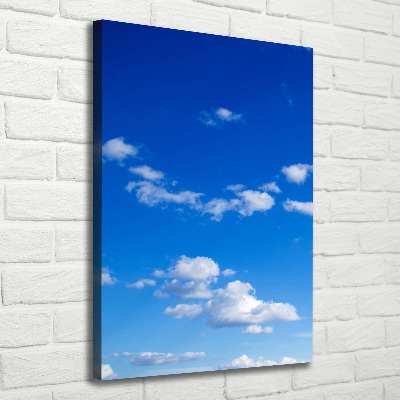 Canvas wall art Clouds in the sky