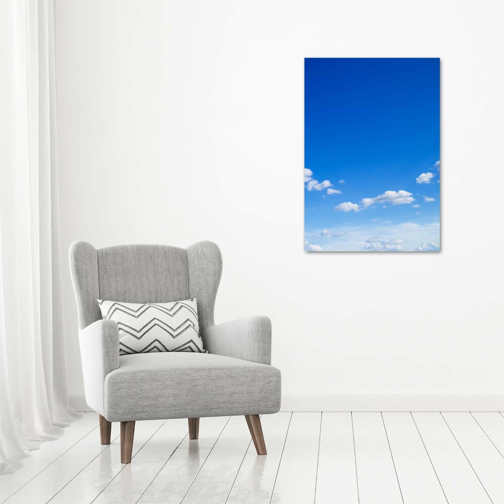 Canvas wall art Clouds in the sky