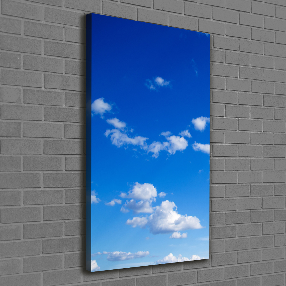 Canvas wall art Clouds in the sky