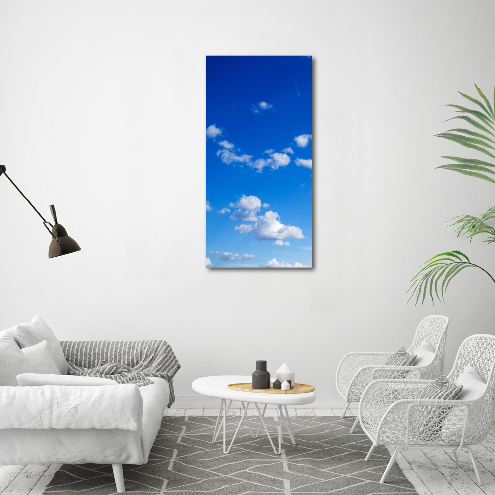 Canvas wall art Clouds in the sky