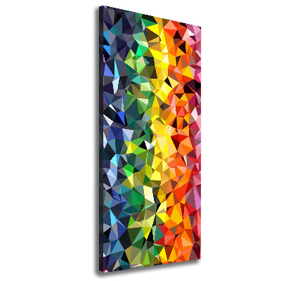 Large canvas wall art Geometric background