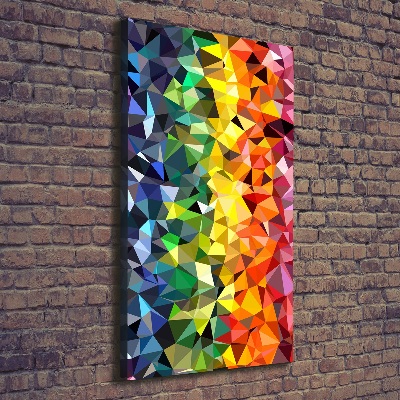 Large canvas wall art Geometric background