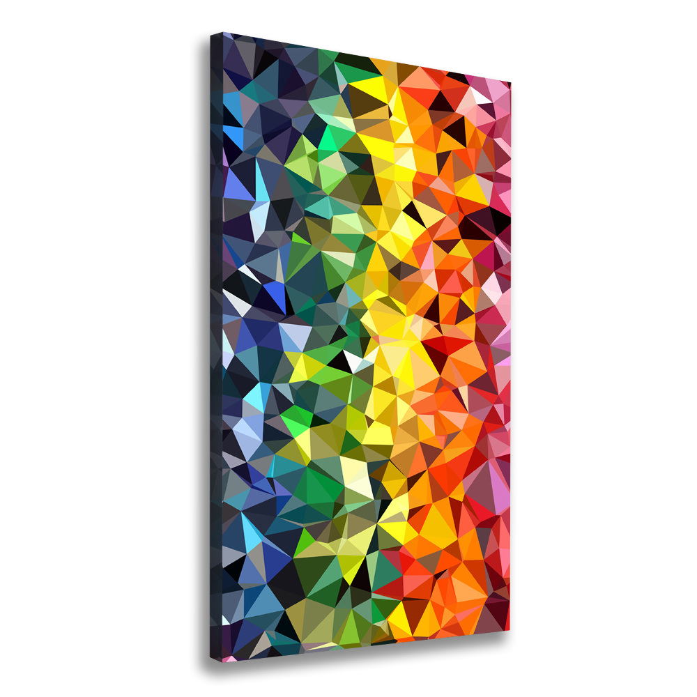 Large canvas wall art Geometric background