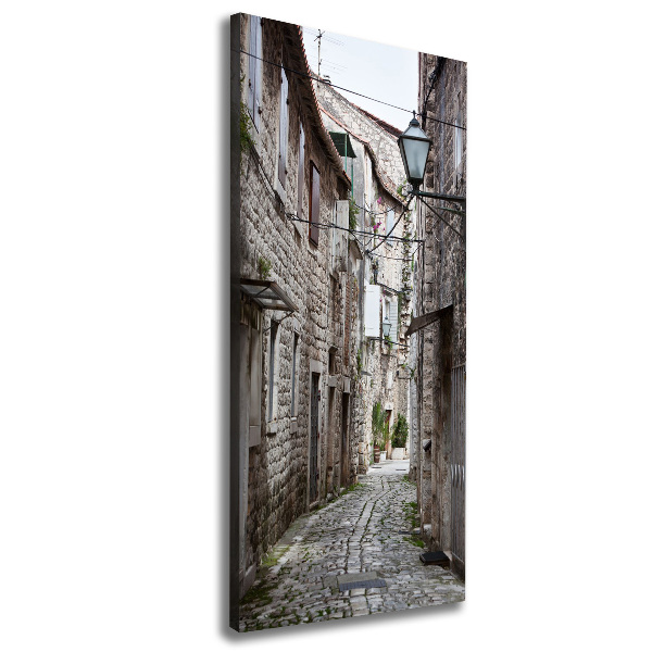 Canvas wall art Croatia street