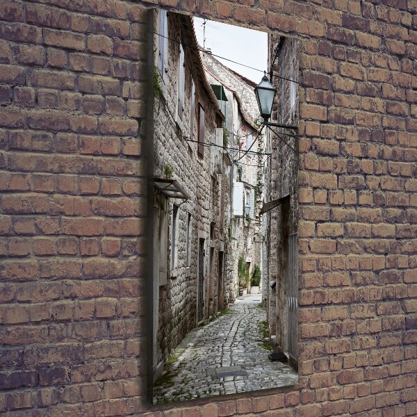 Canvas wall art Croatia street