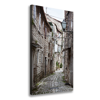 Canvas wall art Croatia street