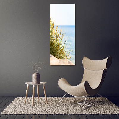 Canvas wall art Coastal dunes