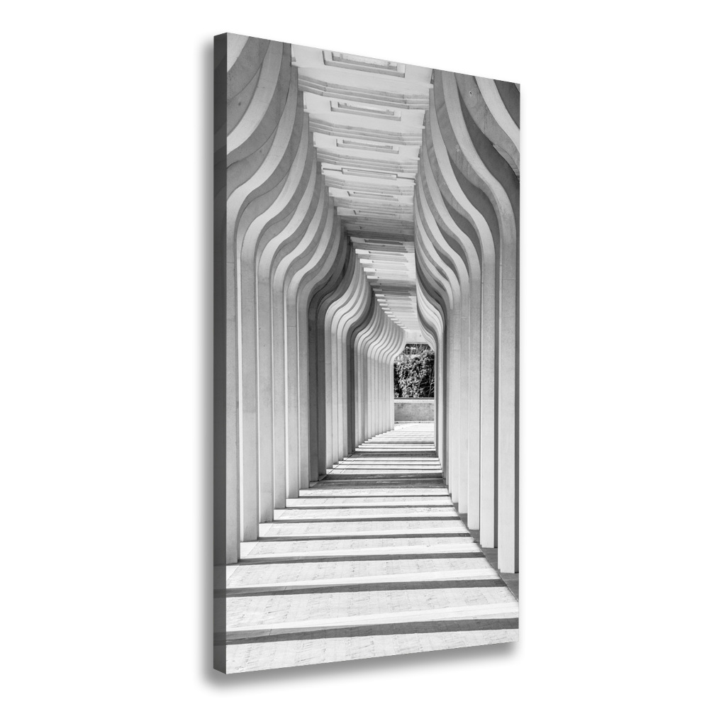 Canvas wall art Corridor