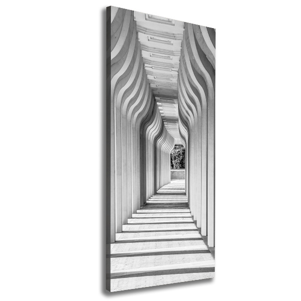 Canvas wall art Corridor