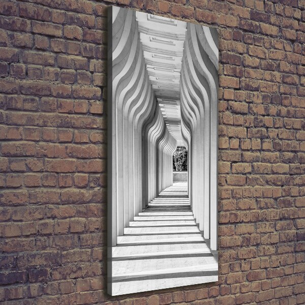 Canvas wall art Corridor