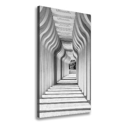 Canvas wall art Corridor