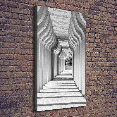 Canvas wall art Corridor