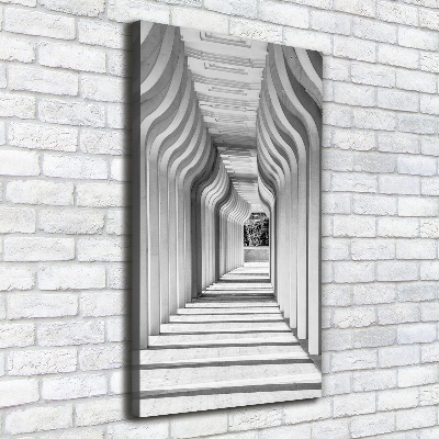 Canvas wall art Corridor