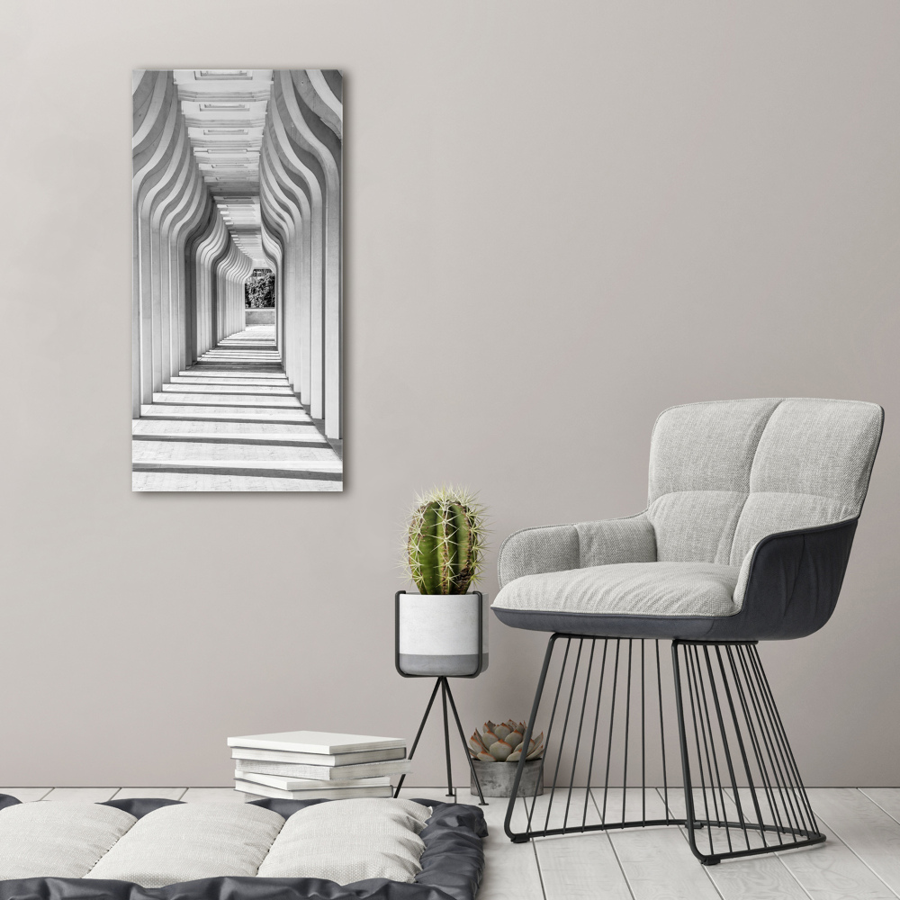 Canvas wall art Corridor