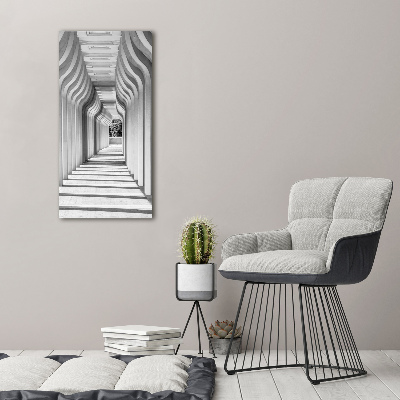 Canvas wall art Corridor