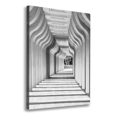 Canvas wall art Corridor