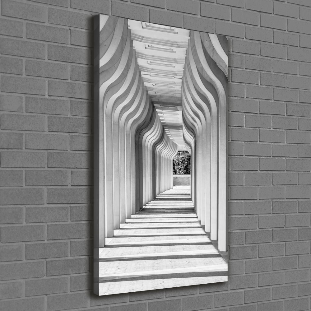 Canvas wall art Corridor