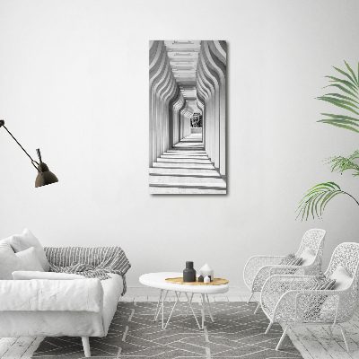 Canvas wall art Corridor