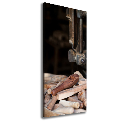 Canvas print Wooden tools