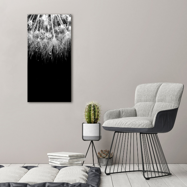 Canvas wall art Dandelion seeds