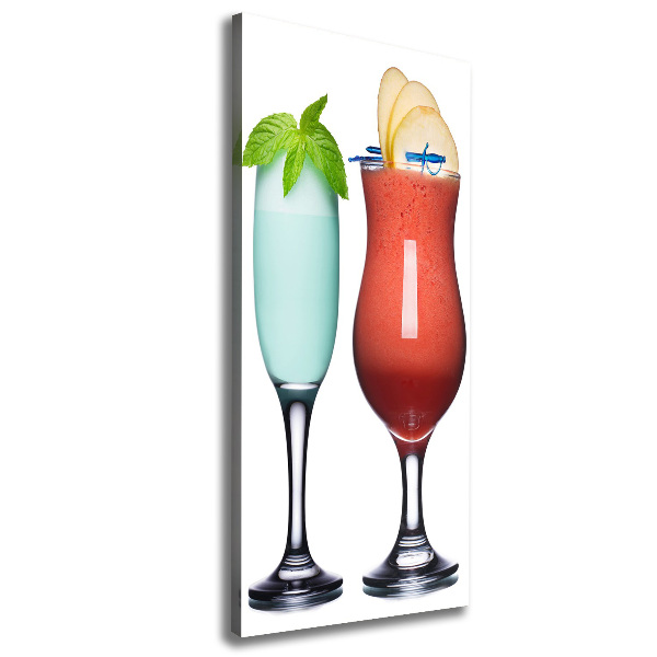 Wall canvas art Colorful cocktails