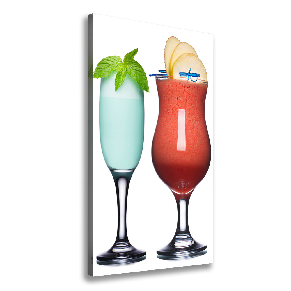 Wall canvas art Colorful cocktails