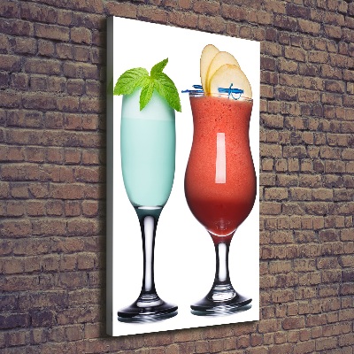 Wall canvas art Colorful cocktails