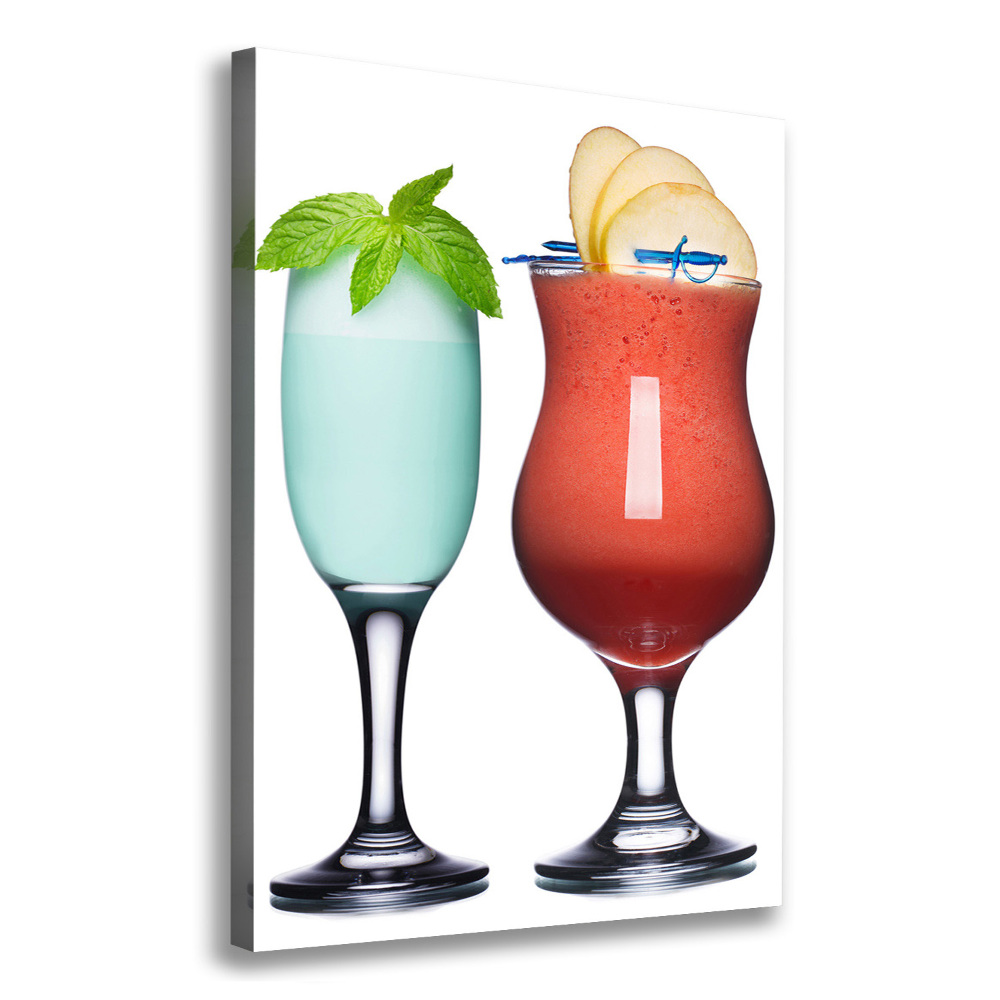 Wall canvas art Colorful cocktails