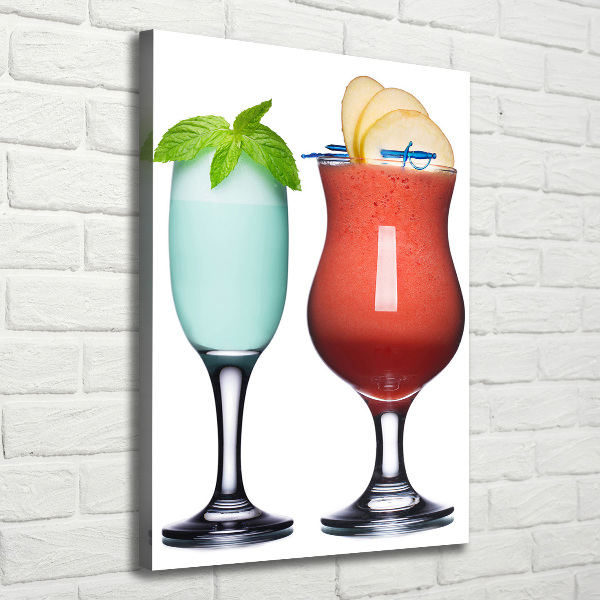 Wall canvas art Colorful cocktails