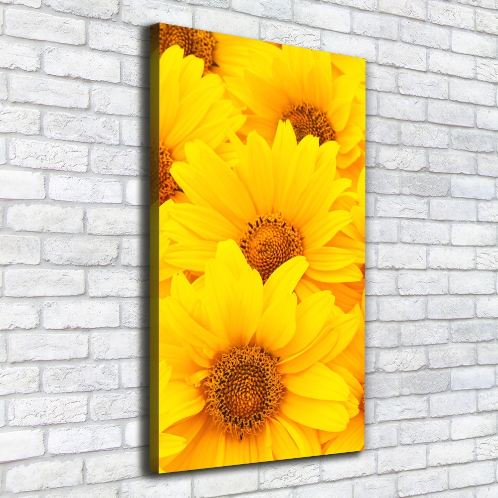 Canvas wall art Sunflowers