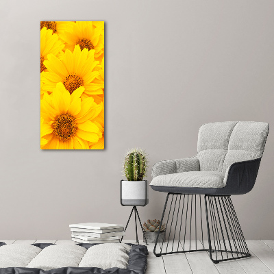 Canvas wall art Sunflowers