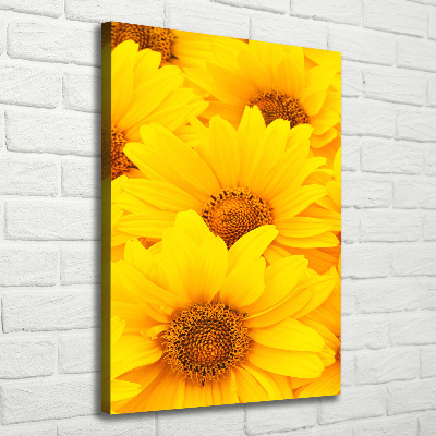 Canvas wall art Sunflowers