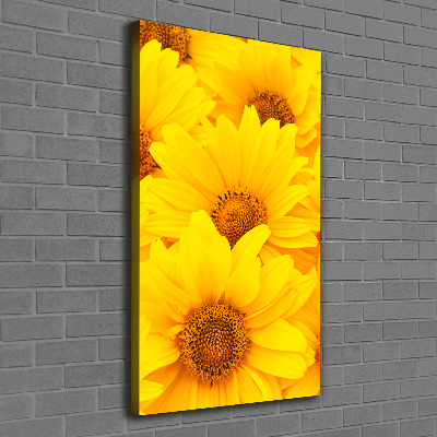 Canvas wall art Sunflowers