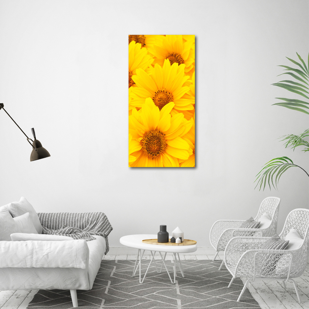 Canvas wall art Sunflowers