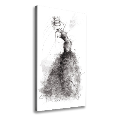 Canvas print Fashion illustration