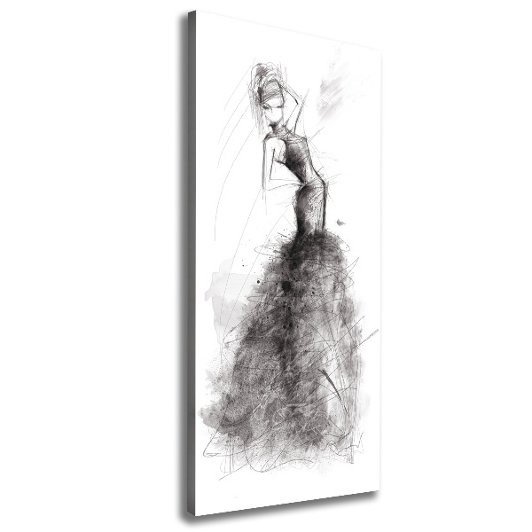 Canvas print Fashion illustration