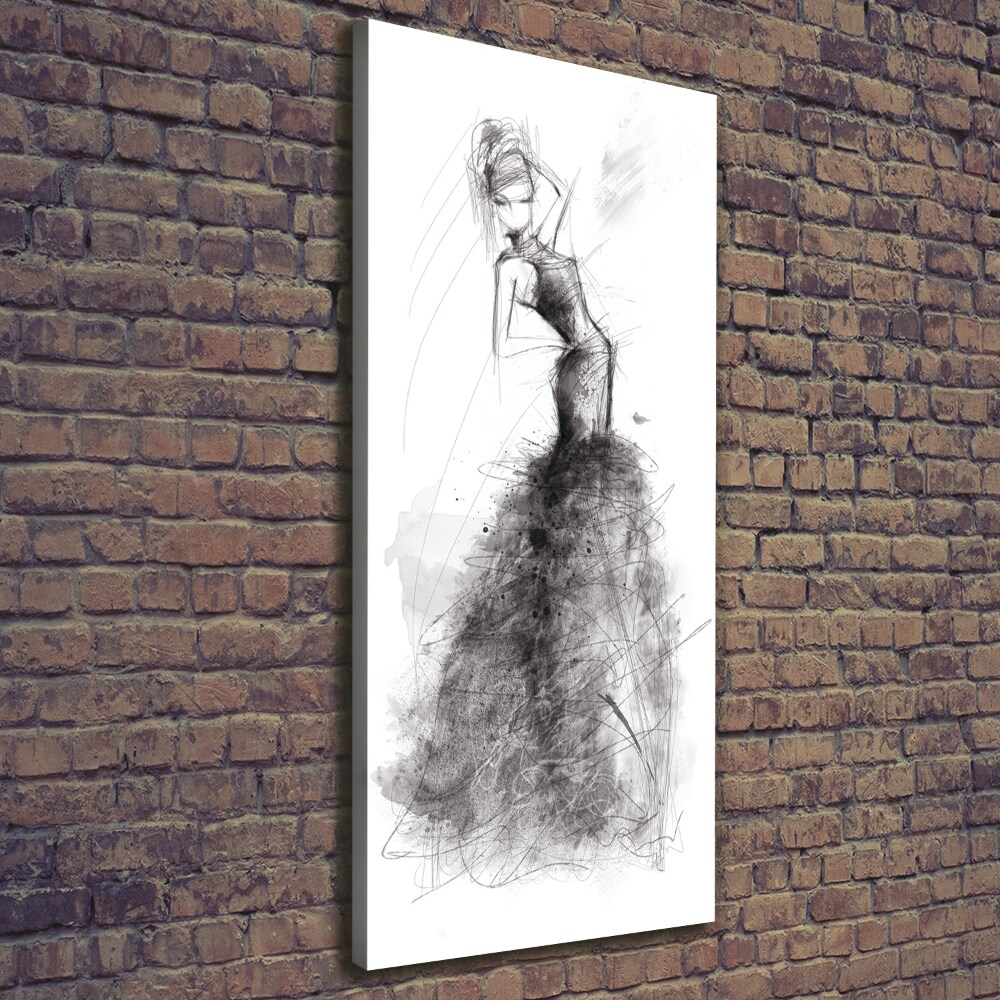 Canvas print Fashion illustration