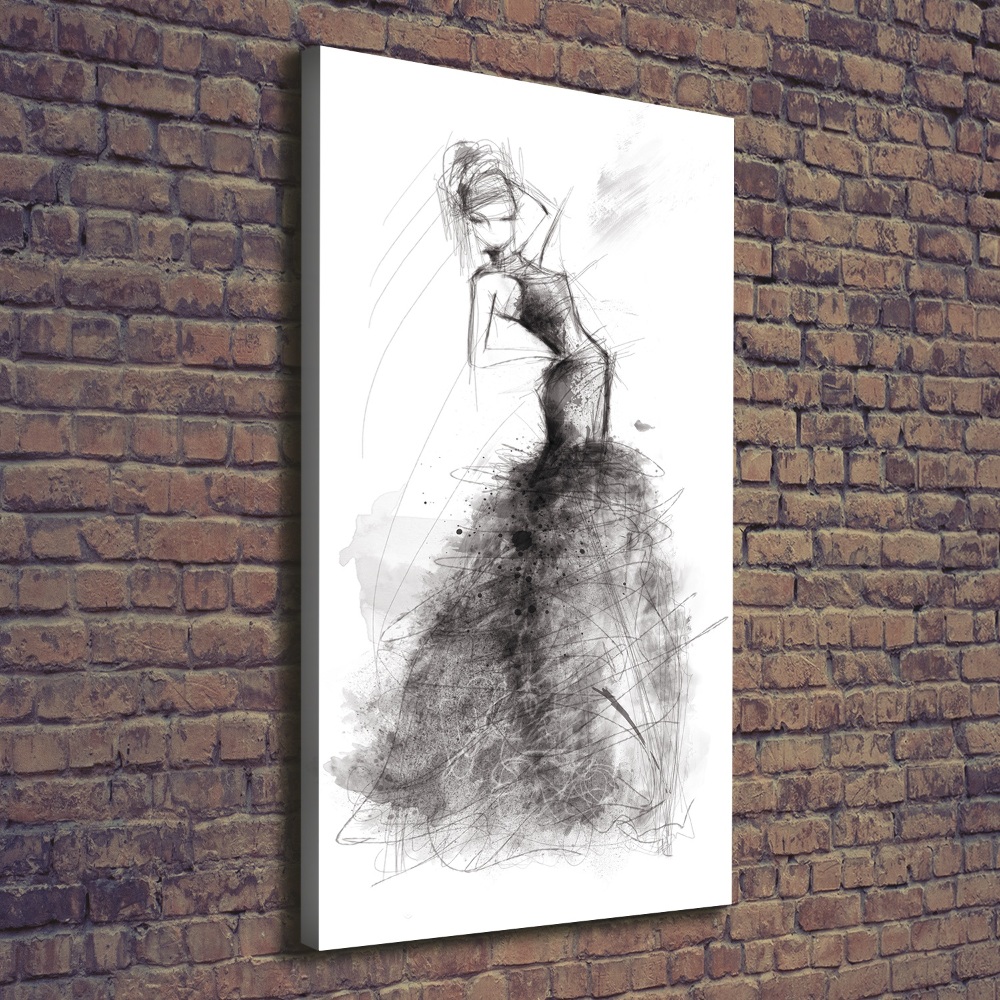 Canvas print Fashion illustration