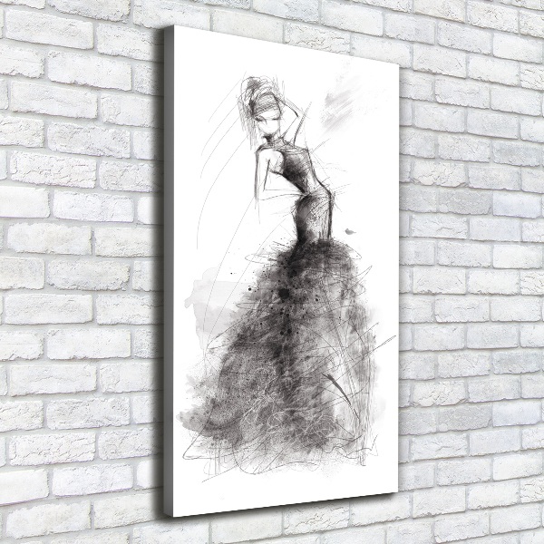 Canvas print Fashion illustration