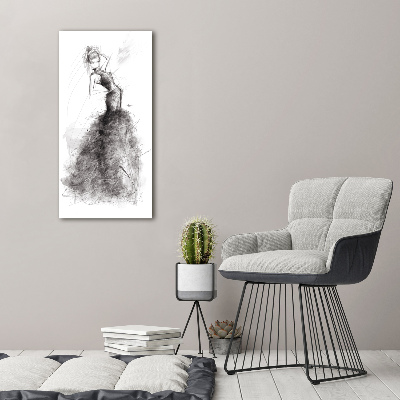 Canvas print Fashion illustration