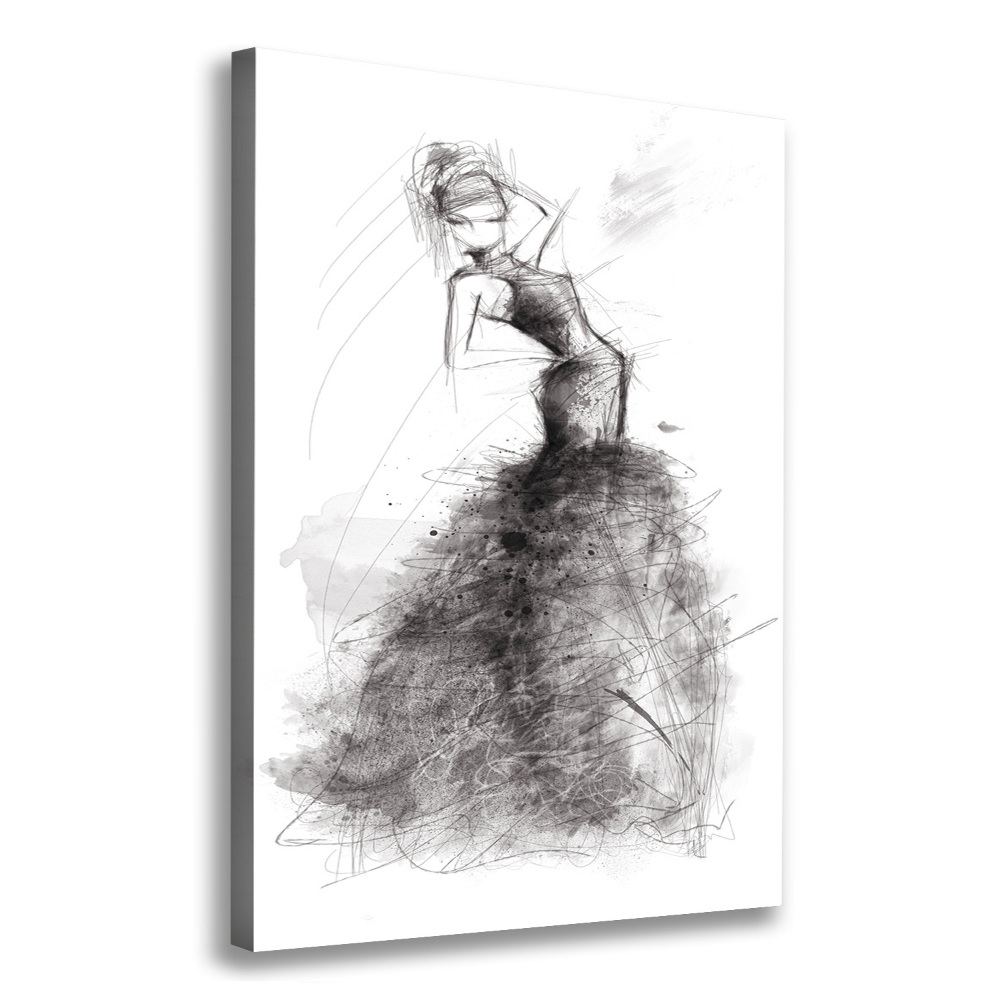 Canvas print Fashion illustration