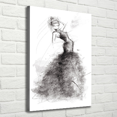 Canvas print Fashion illustration