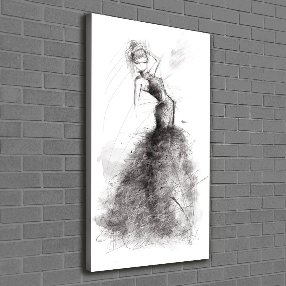 Canvas print Fashion illustration