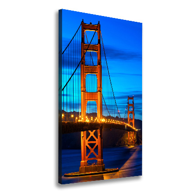 Canvas print San Francisco bridge