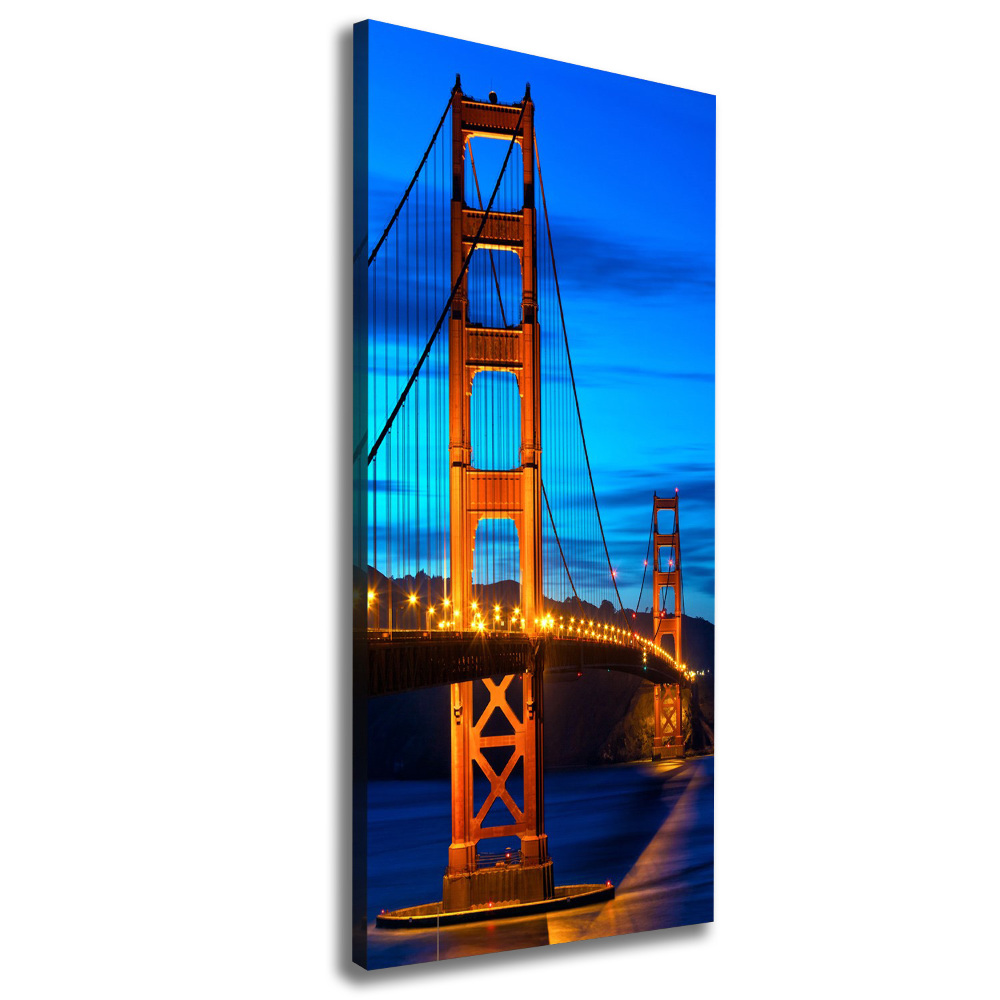 Canvas print San Francisco bridge