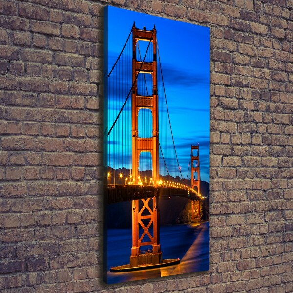 Canvas print San Francisco bridge